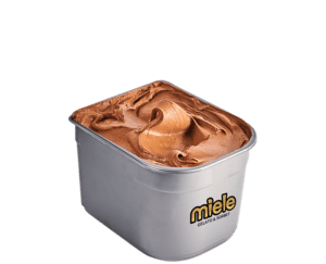 2.5 quart metal container of gelato