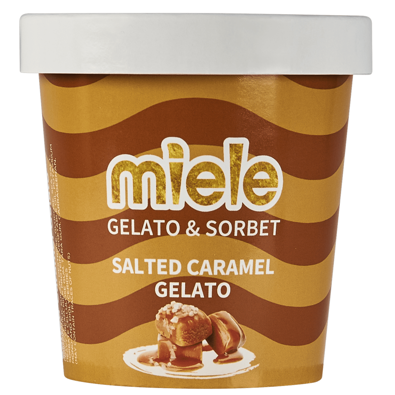 miele salted caramel gelato