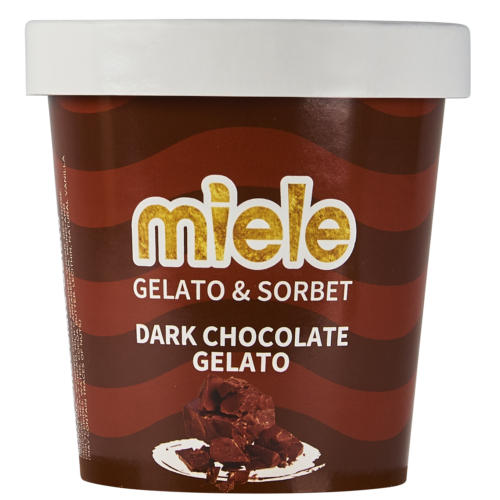 miele dark chocolate gelato